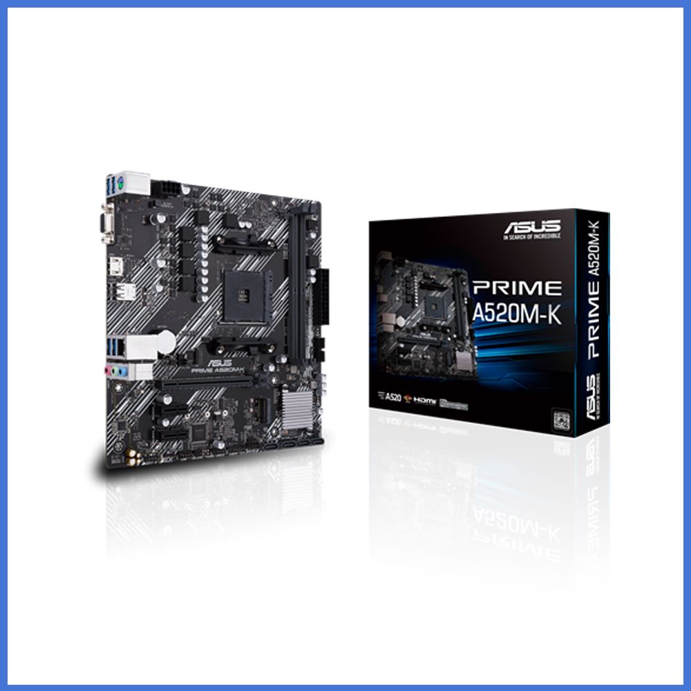 Asus Prime A520M-K Micro-ATX AMD Motherboard