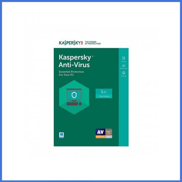 Kaspersky Anti-Virus 2021 (1 User - One PC 1 Year License)