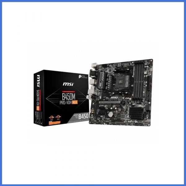 MSI B450M PRO VDH MAX Motherboard AMD AM4 Gaming