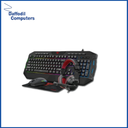 Havit Kb868cm Gamenote Wired Gaming Keyboard,Mouse,Ph0ne,Pad,Combo  4-In-1