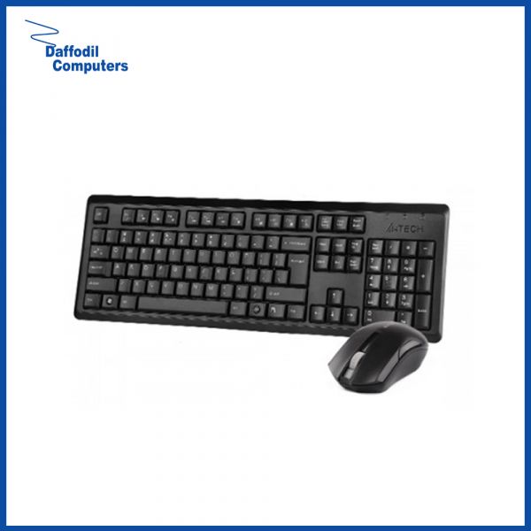 A4TECH 4200N Wireless Keyboard and Mouse Combo with Bangla