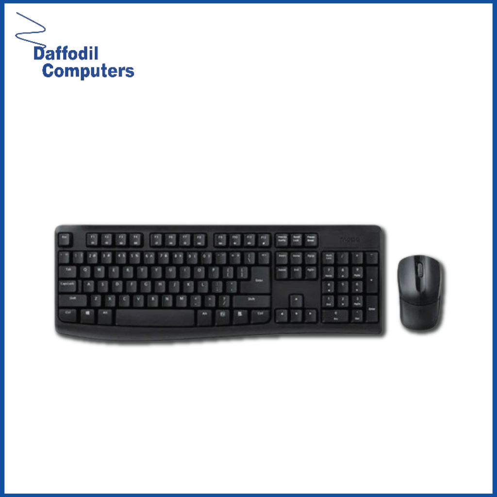 Rapoo X1800 2.4g Wireless Keyboard & Mouse Bangla