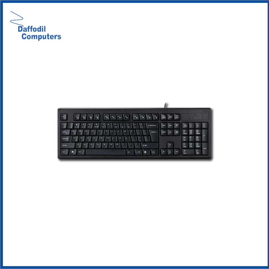 A4 Tech Krs-83/Krs-82 Fn Multimedia Keyboard Comfort Roundedge Keycap With Bangla