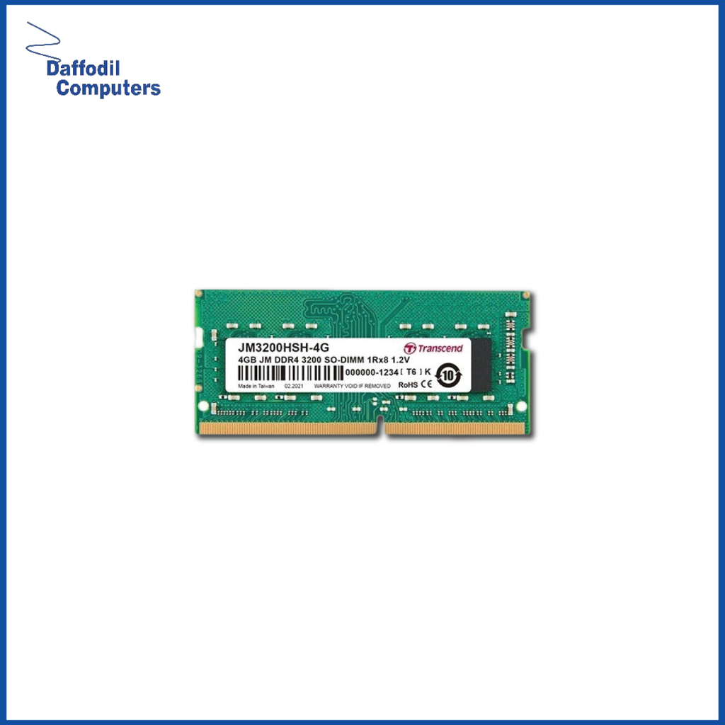 Ram 4gb Ddr-4 3200 Bus Transcend Laptop