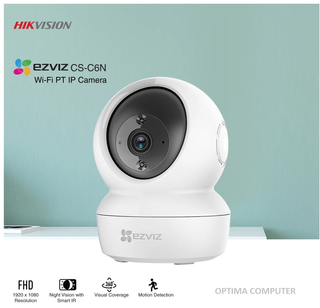 Hikvision EZVIZ CS-H6C (4mm) (2.0MP) Wi-Fi Dome IP Camera