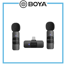 BOYA BY-V2 ULTRACOMPACT 2.4ghz WIRELESS MICROPHONE SYSTEM FOR IOS DEVICE