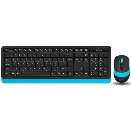 A4 TECH FG1010 FSTYLER ORANGE 2.4GG RANGE WIRELESS KEYBOARD & MOUSE