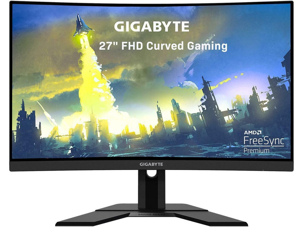 GIGABYTE G27FC A 27 INCH FHD (1920x1080) 165Hz (OC 170Hz) FREESYNC CURVED GAMING MONITOR