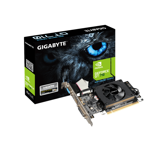 GIGABYTE NVIDIA GEFORCE GT-710 2GB DDR3 710