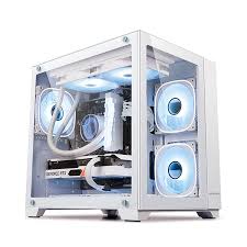 Golden Field Seaview M360 White Mini Tower Micro-ATX Gaming Case