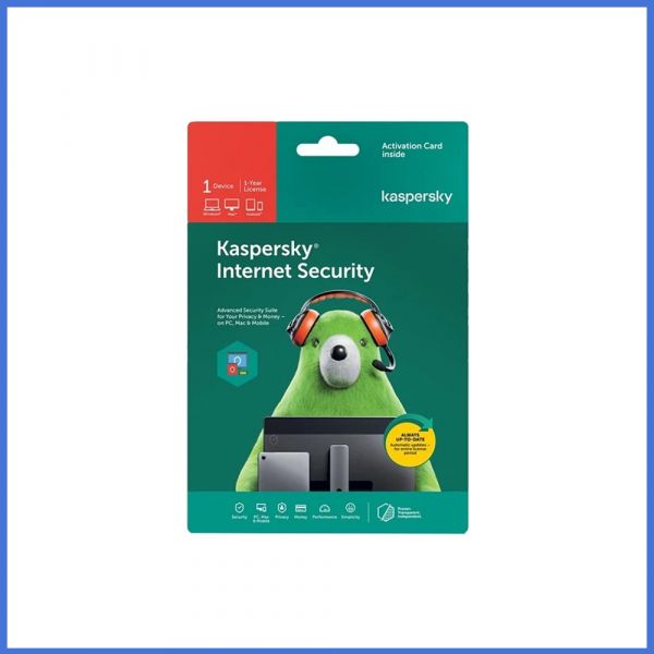 Kaspersky Internet Security 2023 (1 User | 1 Year License | PC / Mac)