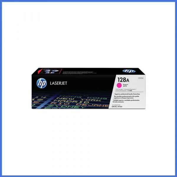 HP 128A-M Magenta Original LaserJet Toner Cartridge for CP1525, M1415 Printer