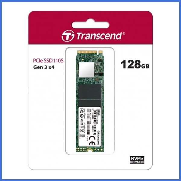 Transcend 110S 128GB M.2 2280 (M-Key) PCIe Gen3x4 SSD Drive