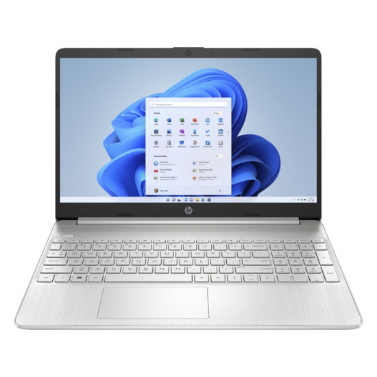 HP 15s-fq5317TU Intel® Core™ i5-1235U 12th GEN – 8GB RAM, 512GB SSD, 15.6″ FHD I Intel® Iris® Xᵉ Graphics I Windows 11 I Laptop (Natural Silver) – 9A8U7PA