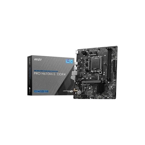 MSI PRO H610M-S DDR4 Intel Motherboard