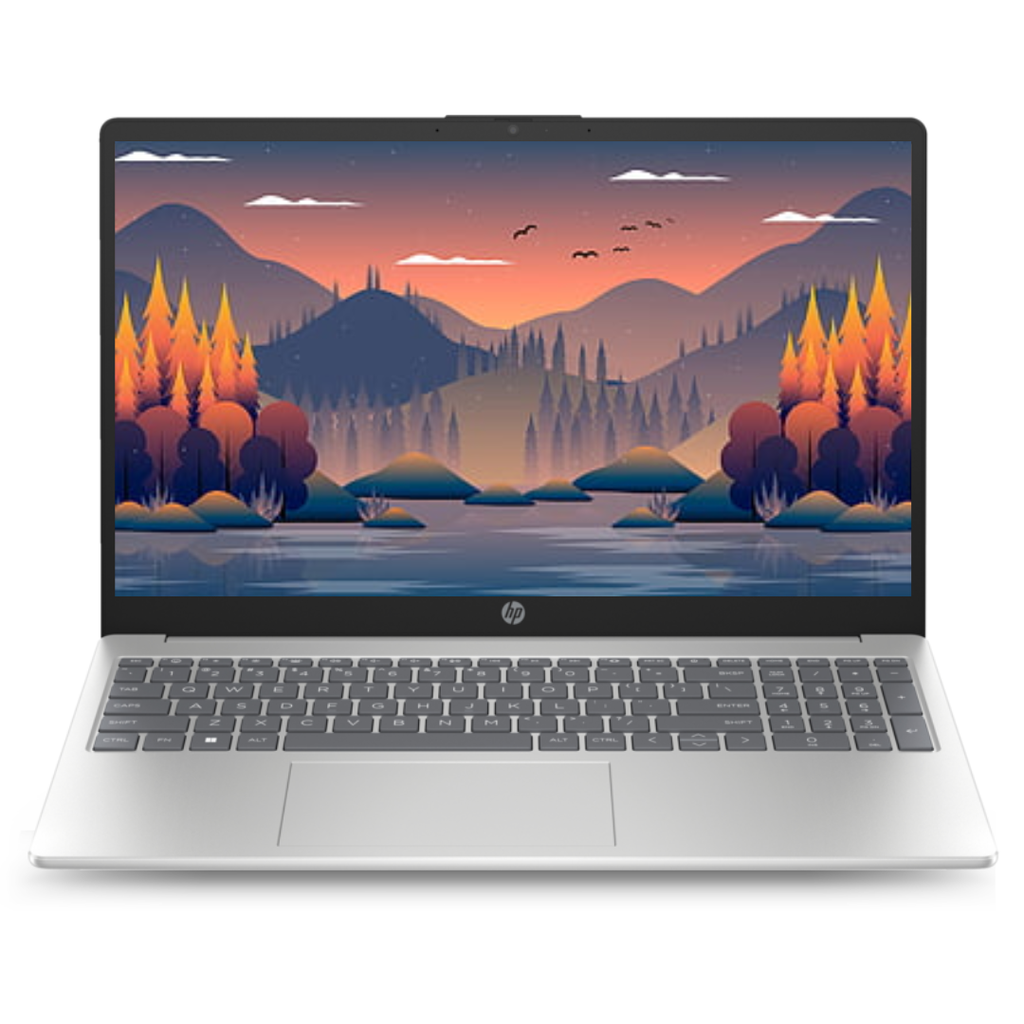 HP 15-fd0355nia Intel® Core™ i5-1334U 13th GEN – 8GB RAM / 512GB SSD I Intel® Iris® Xᵉ Graphics I US ENG Backlit I 15.6″ FHD I FreeDOS I Laptop (Natural Silver) – 9Q341EA