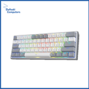 Redragon Gaming Keyboard Rgb Mechanical Fizz White Gray K617