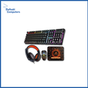 Jertech Ware Combo Keyboard & Mouse & Headphone & Mousepad Victory Ct4-01 (4 In 1)